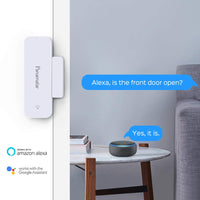 1 x RAW Customer Returns Panamalar Wireless Door Window Sensor, Low Energy Door Window Alarm Compatible with Alexa, Auto Detection Fits Doors, Windows and Cabinets, Homes and Offices - RRP €70.58