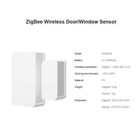 1 x RAW Customer Returns ZigBee WiFi Door Window Sensor SONOFF SNZB-04 2PCS, Burglar alarm for home security, SONOFF ZBBridge required, Batteries are included, Compatible with Alexa Google Home - RRP €26.99