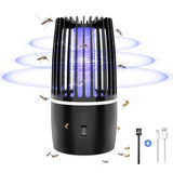 1 x RAW Customer Returns Insect Killer Mosquito Trap 4000mAh Electric USB Rechargeable Mosquito Killer Electric Lamp Fly Trap Insect Repellent Indoor Outdoor Pest Control Attractant for Backyard - RRP €30.24