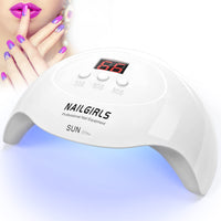 3 x RAW Customer Returns Nailgirls UV LED Nail Lamp, 36W LED Lamp with 3 Timers, 18 Light Beads, LED UV Lamp with Auto Sensor, LCD Display Plate, LED UV Lamp for Gel Nails, Fingers Toes, - RRP €68.4