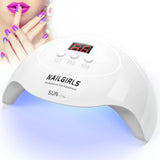 3 x RAW Customer Returns Nailgirls UV LED Nail Lamp, 36W LED Lamp with 3 Timers, 18 Light Beads, LED UV Lamp with Auto Sensor, LCD Display Plate, LED UV Lamp for Gel Nails, Fingers Toes, - RRP €68.4