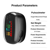 1 x RAW Customer Returns Pulse oximeter, oxygen saturation measuring device finger, pulse oximeter finger oximeter, for measuring pulse rate and oxygen saturation - RRP €9.06