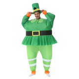 1 x RAW Customer Returns JASHKE St. Patrick s Day Costume for Adults Inflatable Leprechaun Costumes Adult Costume as St. Patrick s Day Gift - RRP €35.99