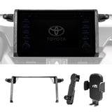 1 x RAW Customer Returns FICS phone holder compatible with Toyota RAV4 RAV4 19 24 from 8 inch monitor - RRP €38.0