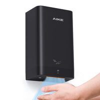 1 x RAW Customer Returns AIKE AK2822 ABS Hand Dryer, Energy Saving High Speed Electric Hand Dryer, Automatic Hand Dryer for Kitchen, Bathroom and Toilet - RRP €95.0