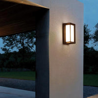 1 x RAW Customer Returns Comley LED Wall Lights Indoor Outdoor Black Outdoor Lamp IP65 Waterproof Wall Lamp Up and Down Adjustable Light Beam Wall Light Cube Outdoor Wall Light for Garden Patio Entrance, Cold White 6500K - RRP €20.4