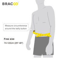 1 x RAW Customer Returns Bracoo BS33 Back Support Belt with 4 Back Stabilizers for Women Men Breathable Fabric Adjustable Compression Back Support Relieves Back Pressure Lumbar Support - RRP €20.06