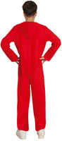 1 x RAW Customer Returns Fiestas Guirca Red Prisoner Costume Child Size 14-16 Years - RRP €19.34