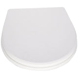 1 x RAW Customer Returns VitrA Architecta toilet lid, toilet seat, easy cleaning, white toilet seat with metal hinges 25-003-001 - RRP €65.11