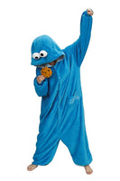 1 x RAW Customer Returns SMITHROAD One Size One-Piece Cosplay Pajamas, Blaues Monster, S Unisex-Adult - RRP €31.99