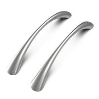 1 x RAW Customer Returns LONTAN 10 pieces cabinet handles handles for kitchen cabinets 128 mm hole spacing furniture handles stainless steel kitchen handles stainless steel brushed door handles kitchen drawer handles - RRP €29.99