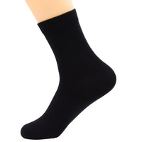 1 x RAW Customer Returns YOSENDE Men s Black Socks Cotton 5 Pairs Black Grey - RRP €24.0