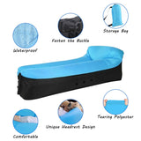 1 x RAW Customer Returns BIHEE Inflatable Sofa, Waterproof Air Sofa 235x70cm Portable Inflatable Air Sofa Couch for Camping, Backyard, Pool, Beach Parties - RRP €22.18