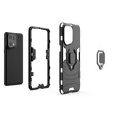 1 x Brand New BeyondTop Tough Armor Case for Oppo Find X5 Pro, Back Protection with 360 Degree Ring Kickstand Shockproof Protective Case for Oppo Find X5 Pro, Black - RRP €21.6