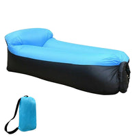 1 x RAW Customer Returns BIHEE Inflatable Sofa, Waterproof Air Sofa 235x70cm Portable Inflatable Air Sofa Couch for Camping, Backyard, Pool, Beach Parties - RRP €22.18