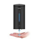 1 x RAW Customer Returns AIKE AK1205 Soap Dispenser Automatic Wall Mounted Matt Black, 800ml Commercial Automatic Liquid Soap Dispenser Wall Mounted, 5 Gears Adjustable - RRP €45.0