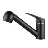 1 x RAW Customer Returns Auralum kitchen tap extendable black, sink tap with 360 rotation, flushing spray kitchen tap sink tap extendable sink tap with shower - RRP €39.31