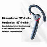 1 x RAW Customer Returns ESSONIO Bluetooth Headset Bluetooth Earbuds Noise Cancelling Headphones Bluetooth Headset with Microphone Single Ear Hands-Free Headphones Trucker Business Headphones Ideal for Phone Calls While Driving - RRP €99.89