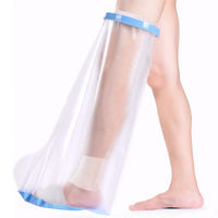 1 x RAW Customer Returns Fasola Shower Protection Leg Non-Slip, Bandage Protection Waterproof Adults For Broken Toe, Ankle, Burn, Cast Protection Waterproof Leg Keep Wounds and Bandages Dry While Bathing - RRP €21.61