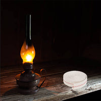 2 x Brand New 8 Rolls Oil Lamp Wick, Flat Cotton Wick, Replacement Wick for Lighting Oil and Oil Lamps and Burners, 2CM - RRP €45.6