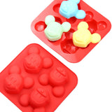 1 x RAW Customer Returns Funwaretech Cute Chocolate Molds Mickey  - RRP €20.4