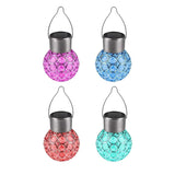 1 x RAW Customer Returns Kaishengyuan Solar Lamps for Outdoor Hanging, Solar Lantern Garden Solar Light Solar Lantern for Balcony, Christmas, Wedding, Party Pack of 4, Color Changing  - RRP €19.99