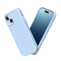 1 x RAW Customer Returns RHINOSHIELD Case compatible with iPhone 15 Plus SolidSuit - Shock-absorbing slim protective case with premium finish - 3.5 meter drop protection - Glacier Blue - RRP €29.99