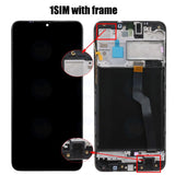 1 x RAW Customer Returns SRJTEK For Samsung Galaxy A10 LCD Screen A10 Screen Replacement A105 Display Touch Digitizer Assembly SM-A105F, SM-A105G, SM-A105M Repair Parts Kit With Frame dual board version  - RRP €25.15