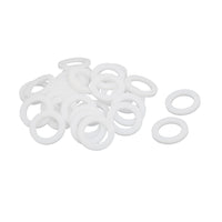 1 x RAW Customer Returns sourcing map 30pcs PTFE Flat Washers Gasket 19mm OD 12mm ID 2mm Thickness White - RRP €8.05