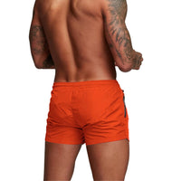 1 x RAW Customer Returns Donason Swim Trunks Men Quick-drying Swim Shorts for Men Sports Shorts Running Shorts Men Sport Shorts Swimming Trunks with Mesh Lining and Zipper Pockets - RRP €19.99