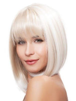 1 x RAW Customer Returns FALAMKA light blonde wig long with bangs women s wig - RRP €17.14