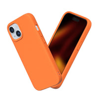 1 x RAW Customer Returns RhinoShield Case compatible with iPhone 15 SolidSuit - Shock-absorbing slim protective case with premium finish - 3.5 meter drop protection - Orange - RRP €29.99