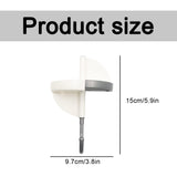 20 x Brand New jinminamz shower shelf towel hook without drilling self-adhesive 2 pieces 270 hook shower shelf, rotating bathroom shelf wall hook, hanging bathroom shelf waterproof, 3 kg load, shower kitchen window glass - RRP €480.0