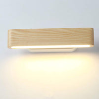 1 x RAW Customer Returns Martll wall light LED wall lamp indoor wooden wall lighting 360 rotatable wall light for living room bedroom staircase hallway warm white bedside lamp 28cm  - RRP €39.98