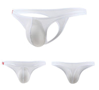 1 x Brand New AIEOE String Thong for Men 3 Pack Slightly Transparent Underwear Men Briefs Black Size XXL - RRP €21.17