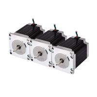 1 x RAW Customer Returns STEPPERONLINE 3 pieces Nema 23 stepper motor bipolar 1.8 degrees 1.9Nm 3A 57x57x76mm 4 wires for 3D PRINTER DIY CNC - RRP €85.0