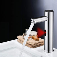 3 x RAW Customer Returns ENCOFT Faucet with Sensor Infrared Faucet Automatic Sensor Cold Water Taps Bathroom Faucet Wash Basin Faucet Kitchen Faucet - RRP €185.97