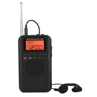 1 x RAW Customer Returns Tosuny Portable AM FM Radio, 2 Band Stereo Portable Digital Radio AM Pocket FM Radio Tuned Stereo Radio with Rechargeable Battery and Headphones - RRP €21.74