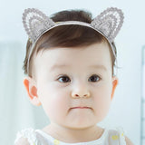 1 x Brand New Fashbad Girls Headbands Cat Ears Cute Hair Accessories for Kids Children Dress Birthday Party Halloween Christmas Pack of 2 B  - RRP €18.0