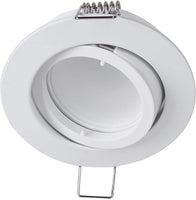 17 x Brand New LED recessed spotlight white 68mm dimmable - 230V GU10 module - 5 watts 430lm 38 - ceiling spotlights for living room, bedroom, hallway and attic set of 5 - neutral white  - RRP €346.8