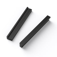 1 x RAW Customer Returns LONTAN 15 pieces handles black furniture handles 128 mm hole spacing cabinet handles black kitchen handles black handles for kitchen cabinets door handles kitchen drawer handle handles kitchen - RRP €36.29