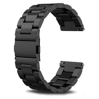 1 x RAW Customer Returns SUNDAREE Compatible with Garmin Venu 3S Venu 2S V voactive 4S V voactive 3S Vivomove 3S Forerunner 265S 255S,18MM Black Men s Metal Bracelet Stainless Steel Watch Strap Metal Watch Band - RRP €19.99