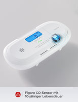 2 x RAW Customer Returns X-Sense Smart Carbon Monoxide Detector, Wi-Fi Carbon Monoxide Alarm, Real-time Push Notifications via X-Sense Home Security App, Replaceable Battery, Freestanding Design, XC04-WX - RRP €85.98