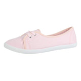 1 x RAW Customer Returns Elara women s ballerinas sneakers lace-up Chunkyrayan BD1413 pink-39 - RRP €24.95