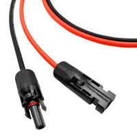 1 x RAW Customer Returns IJIAMY solar cable 6mm 4mm , solar cable extension 1 2 3 5 10M, solar cable extension cable with sockets and plugs for photovoltaic solar systems red black 6mm 10M - RRP €55.99