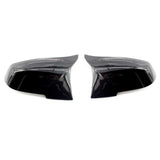 1 x RAW Customer Returns Aiuphing mirror caps, 1 pair of car side mirror cover caps, rear view mirror shells replacement for BMW F30 F31 F32 F33 F36 320i 328i 330i 420i light black  - RRP €30.9