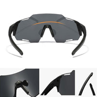 1 x RAW Customer Returns SAIJIAN 2 Pieces Cycling Glasses Men and Women Sports Sunglasses Anti-UV Cycling Glasses Outdoor Protective Glasses Windproof and Dustproof - RRP €13.18