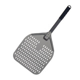 1 x RAW Customer Returns Ga HOMEFAVOR Perforated Pizza Shovel, 12 Inch Pizza Peel Made of Hard Anodized Aluminum with Non-Slip Handle, Bread Shovel for Lifting and Turning Homemade Pizza Bread - RRP €30.24