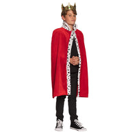 1 x RAW Customer Returns Boland 36100 - King s coat child 80 cm, costume, accessories, coat, wrap, carnival, theme party - RRP €21.6