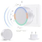 1 x RAW Customer Returns Ultrasonic Pest Repeller, 2 Pack Electric Mosquito Plug Insect Repellent With Night Light, Spider Repellent Indoor Plug-in Pest Repeller for Mice Cockroaches Flies Wasps Fleas, White - RRP €29.99